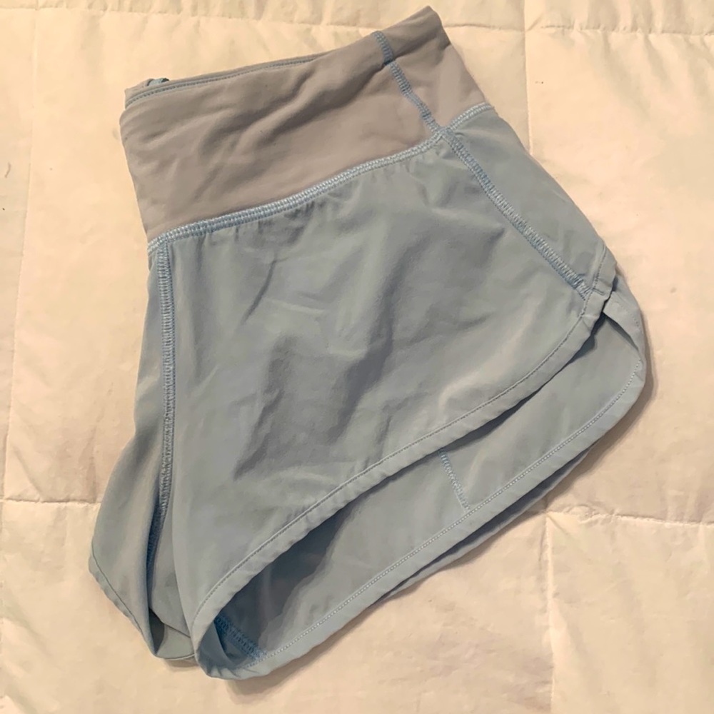 lululemon blue shorts